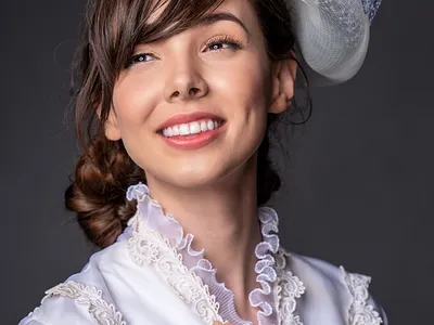 Vintage Bride portrait