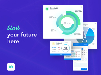 Fintech SaaS dashboard design dashboard design infographics saas ui