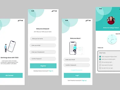 sign up branding design graphic design logo product design ui ux