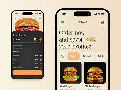 Poso - POS Mobile App app cafe cashier food kasa menu mobile mobile app mobile design order payment point of sales pos product restaurant saas shop transaction ui ux