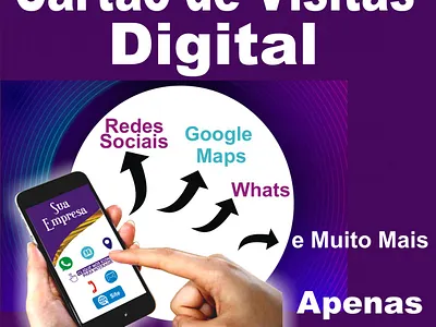 cartao de visitas digital design graphic design logo