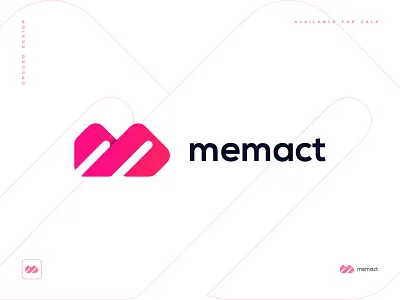 Modern "M" logo | letter logo a b c d e f g h i j k l m abstract app icon brand identity branding creative logo design flat logo letter logo logo logo design logomark m logo minimal logo modern logo n o p q r s t u v w x y z