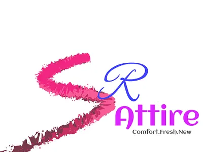 SR Attire (Official logo) design logo