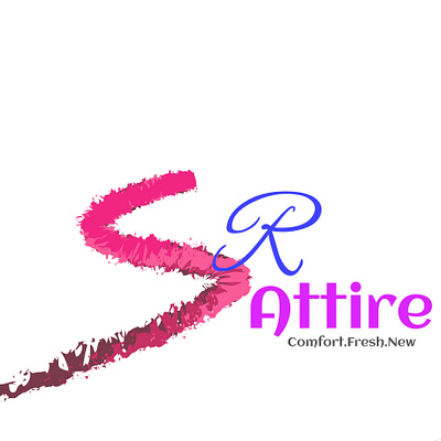 SR Attire (Official logo) design logo