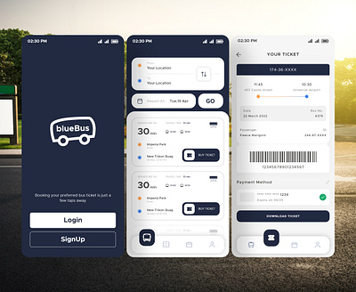 Bus Booking App animation app app layout bus booking design graphic design ui