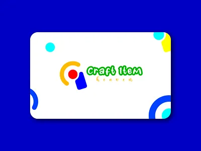 Craft Item Heaven best logo brand brand design branding business logo c i logo cartoon logo colorful craft craft logo design gradient graphic design illustration item craft letter logo logo logo 2022 logo design startup