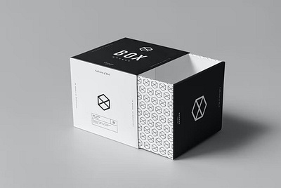 Box Packaging Mockup 3d box box package box packaging branding design graphic design illustration logo mockup packaging packaging design ux