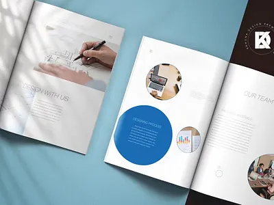 FREE Blue Project Proposal branding brochure catalog clean corporate design graphic design illustration indesign infographic magazine motion graphics pitchdeck print printable project project proposal proposal template ui