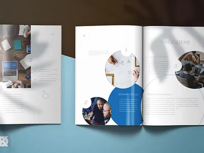 Free Blue Project Proposal a4 agency blue brand identity brochure company corporate indesign infographic layout letter pitch pitch deck print print template project project proposal proposal template templates