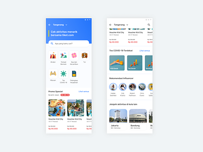 Activity & Event Exploration event mobile app travel ui design