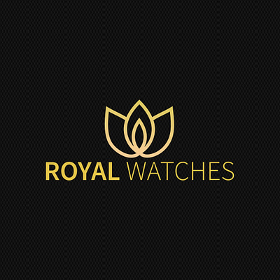 Royal Watches logo 3d adobe illustrator adobe photoshop branding graphic design logo logodesign packaging ui