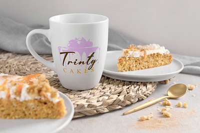 Trinty Cakes Logo adobe illustrator adobe photoshop artwork brand identity branding design graphic design illustration logo logo design typography vector