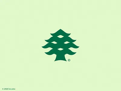 Tree | Logo Design family green icon layers logo logo design nature oak solid symbol traditions waves