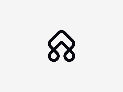 Upfinity logo concept #2 abstract app arrow brand identity branding coding creative logo creator gradient icon infinity logo logo design logotype mark programming symbol tech technology web app