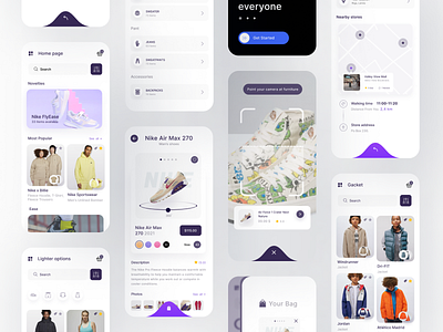 Clothes shop app app design application application design cloth clothes clothes shop mobile design shop ui ui design uiux design user experience user interface ux ux design