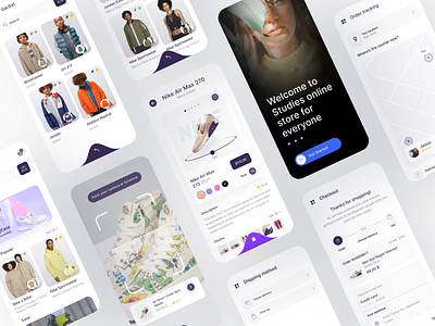 Clothes shop app app design application cloth shop clothes shop mobile mobile design shop store ui ui design uiux design user experience user interface ux ux design