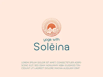 YOGA WITH SOLEINA beauty logo branding clean cosmeticlogo design flat graphic design gtaphicdesigner icon illustration lettering logo logo design lettering logo logodesigner logodesigner luxury brand minimal typography vector yogalogo