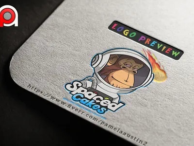 Project for Spaced Cakes 3d animation branding cartoon character design graphic design graphic design illustration logo mascot logo ui vector