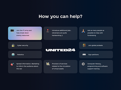 HOW TO HELP UKRAINE? 🇺🇦🇺🇦 app design delivery design fintech landing logo mobile app mobile design support ui uiux ukraine web design website