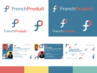 FrenchProduit Identity brand branding community design figma french french community french produit frenchproduit graphic identity identity logo product product community