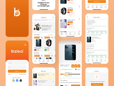 Bizleal E-Commerce App Design app application commerce design designer discount ecommerce figma free freebie interface logo mobile sketchapp time ui unique ux web xd