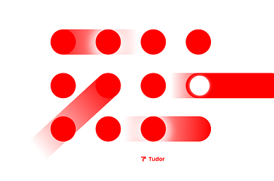 Tudor : Design Branding apple branding design graphic design illustration logo minimalist red vector