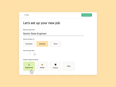Post a New Job 🪄✨ blockchain braintrust builder create job design form freelance interaction design interactions job post jobs long form multi step multistep flow post job product design ui ux web3 work