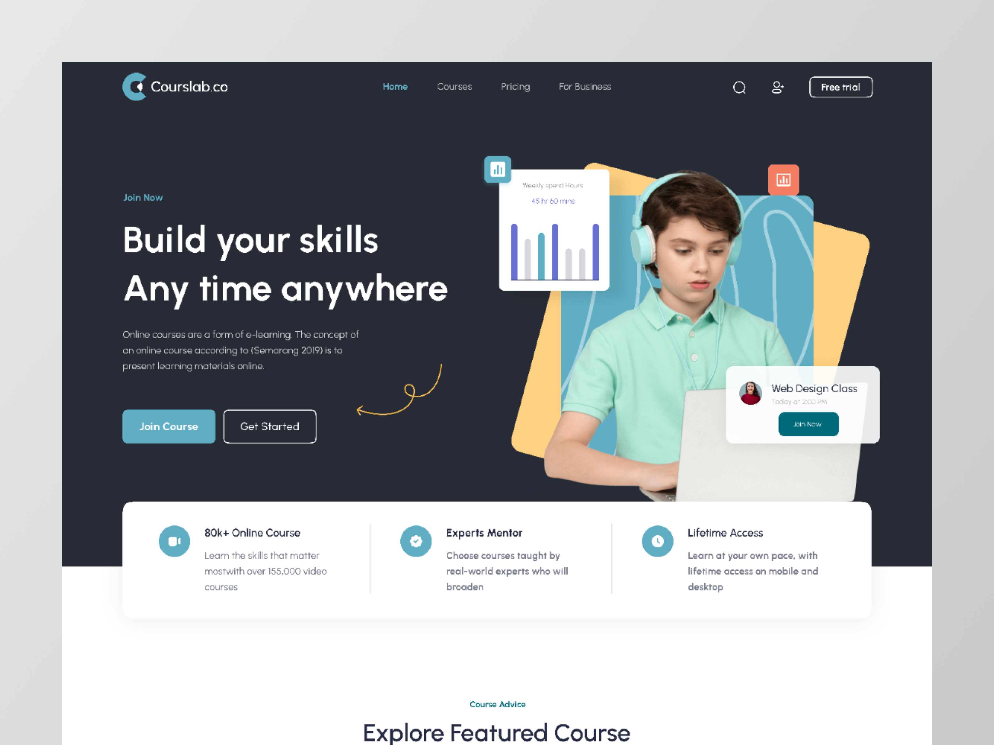 Example of Figma To Webflow  Landing Page Design