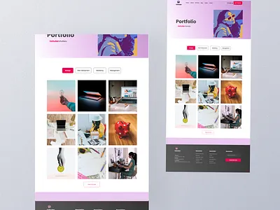 Personal Portfolio Inner Gellary Section agency creative freelancer hero homepage landing page layout personal personal portfolio portfolio responsive ui ui design user interface web web design website website theme