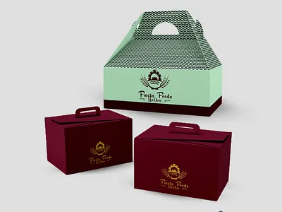 CUSTOM CUPCAKE BOXES graphic design