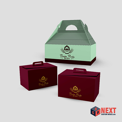 CUSTOM CUPCAKE BOXES graphic design