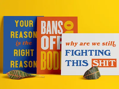 #BansOffOurBodies Rally Posters abortion america blue branding derek mohr download freedom grand rapids graphic design lettering parenthood poster pro choice protest rally red rights typography united states yellow