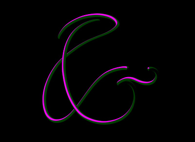 Ampersand 1 ampersand lettering