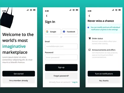 e commerce branding design graphic design logo product design ui ux