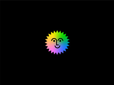 Sun is shining branding cute design icon illustration logo shining sol sticker sun vector