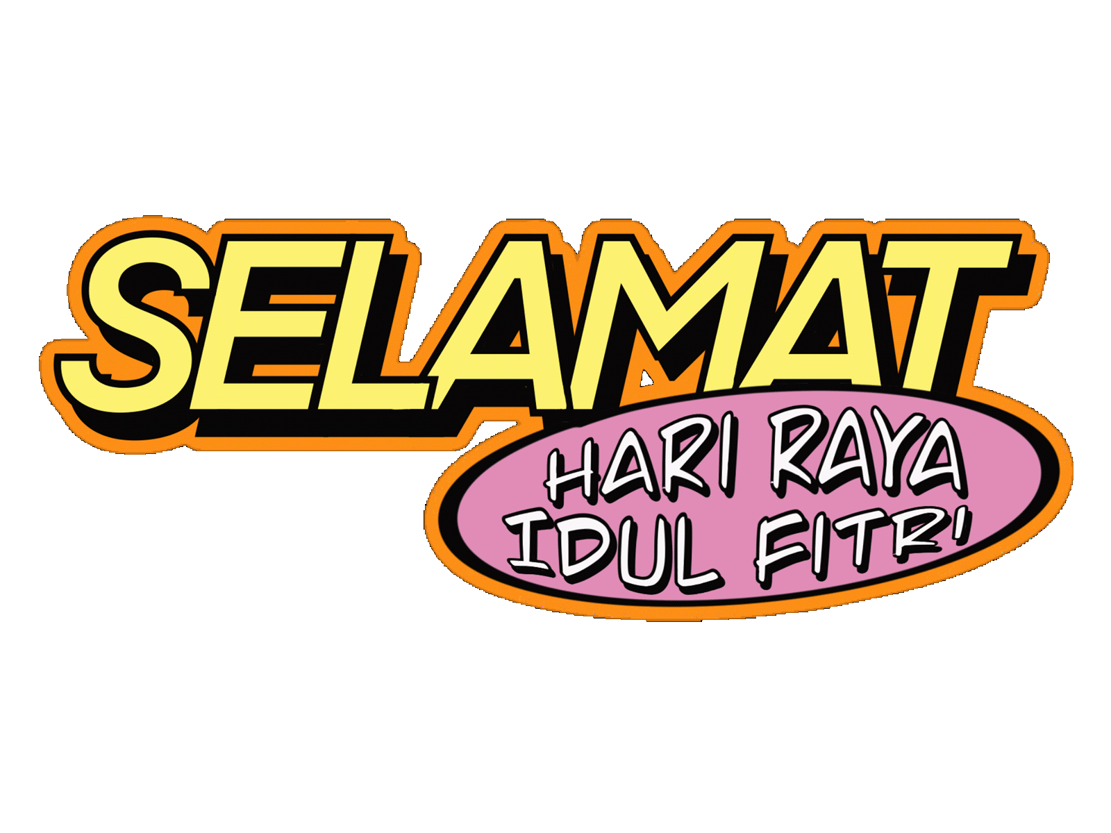 instagram gif for eid branding design eid gif graphic design hari raya illustration lebaran ramadhan typography