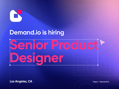 We're hiring for a Sr. Product Designer! community demand.io ecommerce hiring product design web3 were hiring