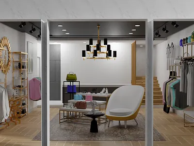 Virtual Fashion Showroom animation branding