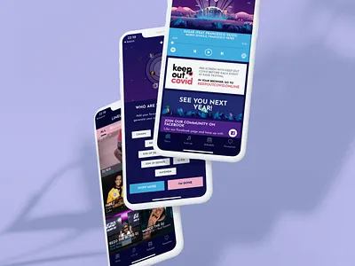 Rage Festival Case Study app concept design events events technology festival fintech functonality product design ui uiux ux