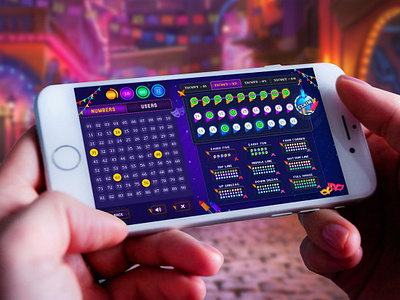 Tambola - Game UI design game game design illustration tambola ui uiux ux vector
