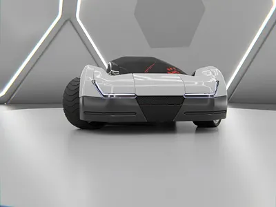 SCI_FI_CAR 3d animation car design metverse sci fi