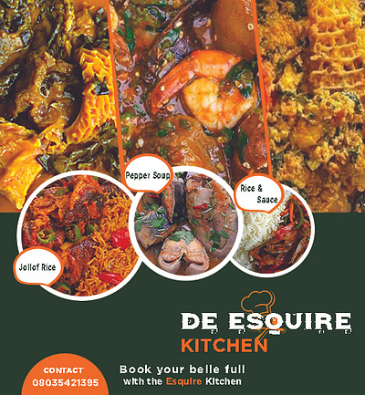 Esquire Flyer graphic design