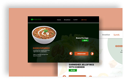 Integrifood Fopod delivery website design activity branding driuds food healthy human illustration ui ux