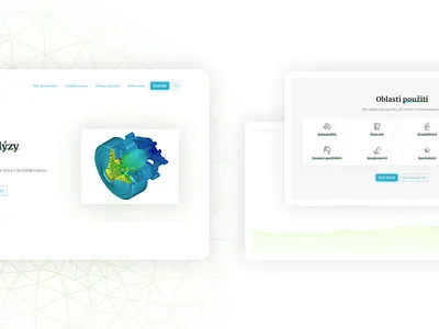 Microsite for a technical analysis specialist graphic design graphics graphics design ui webdesign