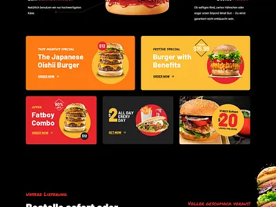 Restaurant website for German client branding design ecommerce r website design wordpress website