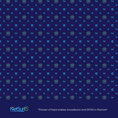 Network pattern branding design illustration internet netsurfis pattern ui vector