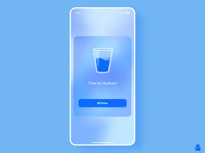 Daily UI 016 - Pop Up/Overlay cup dailyui dailyui 016 dailyui challenge dailyuichallenge design figma overlay overlay ui pop up pop up ui popup ui popupui product design ui ui design uiux ux ux design water