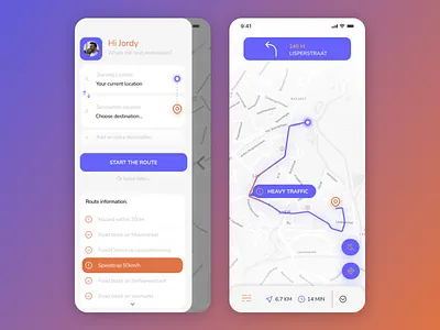DailyUI Challenge - 020 - Location Tracker 020 app app design appdesign branding dailyui design minimal mobile design product design ui ux