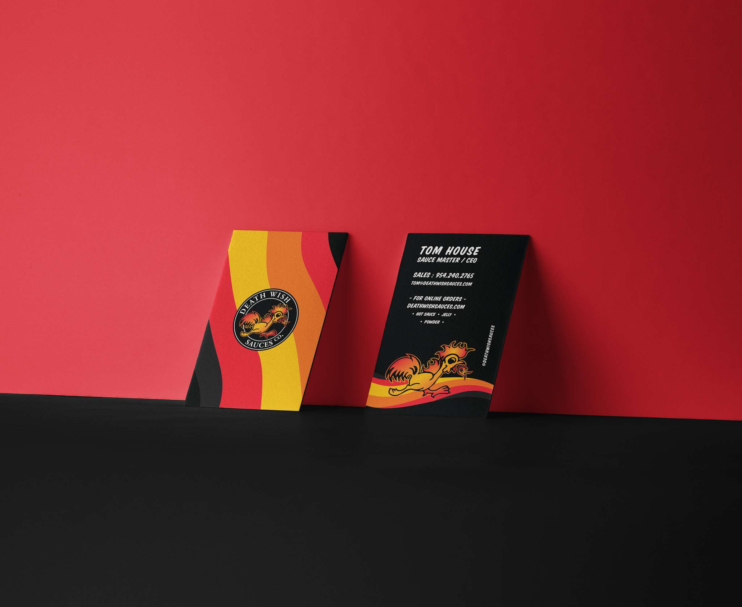 Death Wish Sauces : Branding branding hot sauce logo