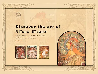 Exploration - Mucha mucha painter website